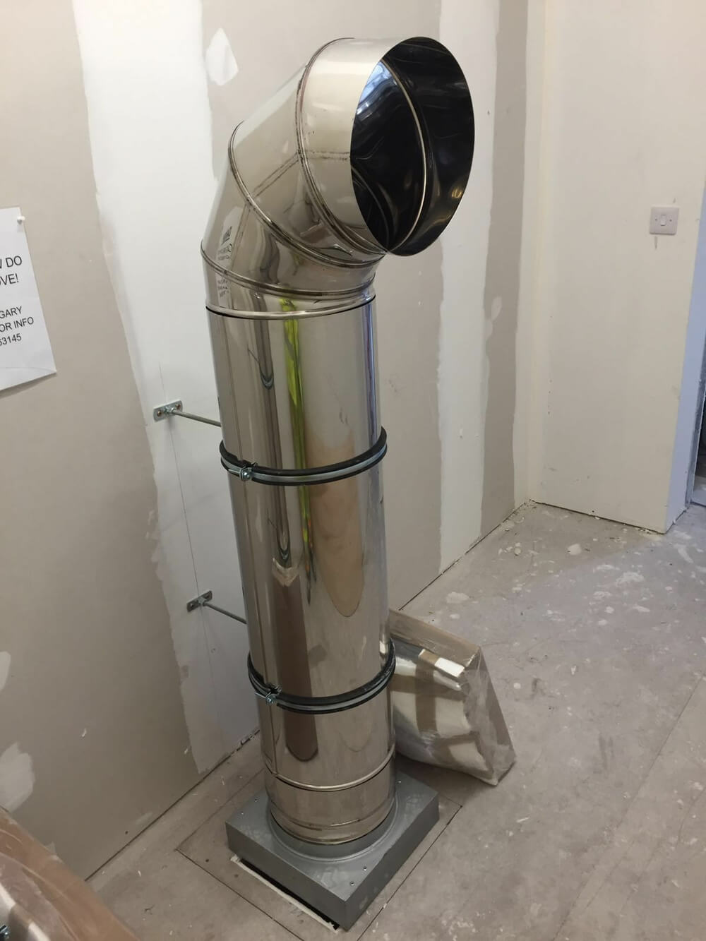 Cheshire 300mm PYTHON Stainless Steel Chute cheshire5